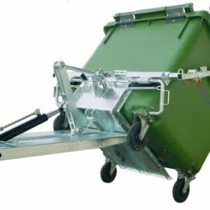 Implemento volcador cubos hasta 1000L
